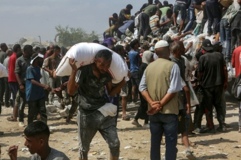 Gazans face dire shortages of food, water and medicine with UN agencies warning of starvation in the territory