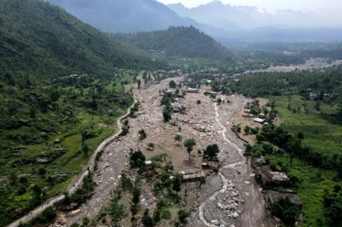 Torrential rains across northern Pakistan since Thursday have caused flooding, rising waters and landslides that have swept away entire villages