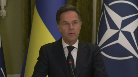 NATO chief calls for 'robust security guarantees' on Ukraine visit