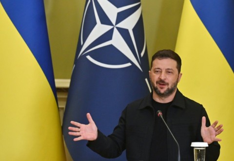 'When Russia raises the issue of security guarantees, I honestly do not yet know who is threatening them,' said Zelensky