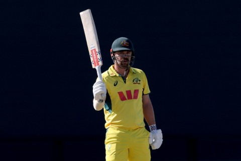Australia's Travis Head hit a century in the 3rd one-day international against South Africa