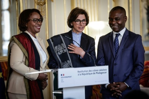 Madagascar and France hailed the moment as 'historic'