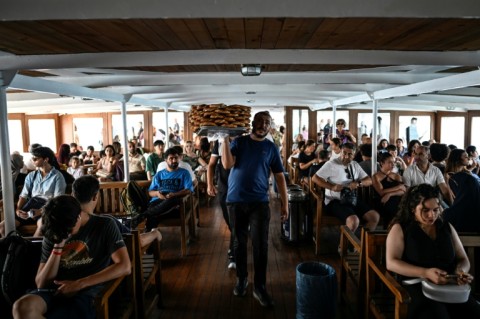 Passengers can enjoy the trademark wooden tables and an old-world air of faded luxury