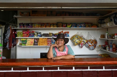 Store owner Michelle Fredericks says the development of 'The Trail' into a major highway could be a 'good thing' for her