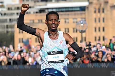 Ethiopia's Hailemaryam Kiros won the 2025 Sydney Marathon