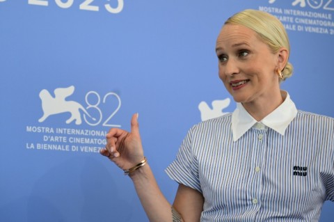 Norwegian director Mona Fastvold is in Venice to showcase new movie "The Testament of Ann Lee" about the founder of the radical "Shakers" religious sect in the 1700s