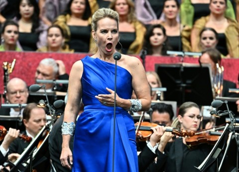 Latvian mezzo-soprano Elina Garanca was among several world-class singers who performing