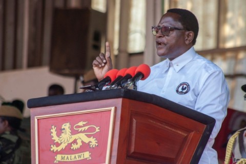 Malawi's outgoing president Lazarus Chakwera was elected in 2020