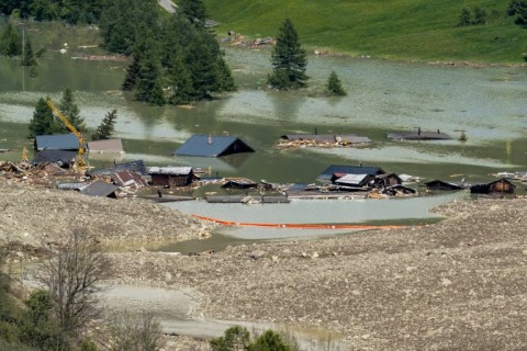 The Swiss village of Blatten was wiped out by a dramatic glacier collapse in May