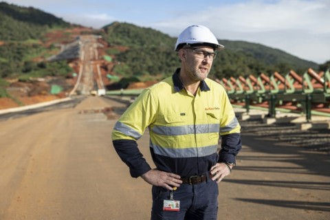 SimFer Managing Director Chris Aitchison, pictured, told AFP the project had been a 'monumental task'