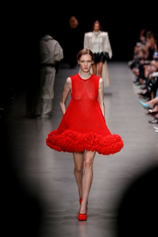 A model in a creation by Stella McCartney