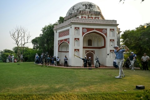 The cream of the DP World Tour are playing alongside Mughal-era heritage monuments on the Lodhi course at the stunning Delhi Golf Club this week