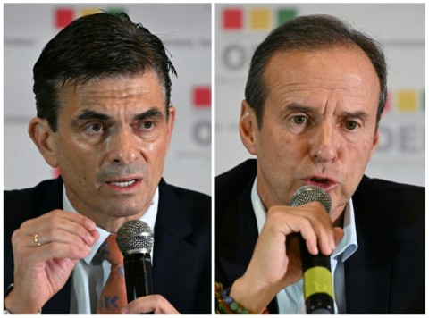 Bolivian voters will choose between Senator Rodrigo Paz (L) and former interim president Jorge Quiroga (R)
