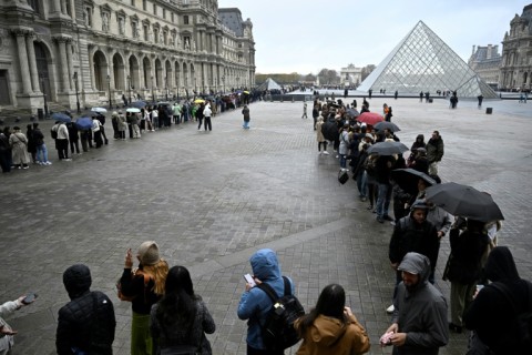 The world-famous museum closed for a second day after the theft