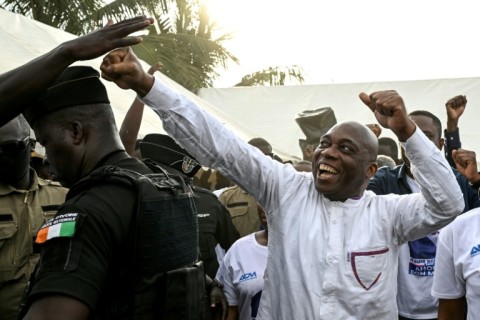 Known for his impeccable Mao-collar suits, Ahoua Don Mello espouses sovereign, communist policies