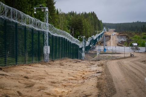 Finland, like other EU countries, is cracking down on immigration and has erected a fence along its border with Russia