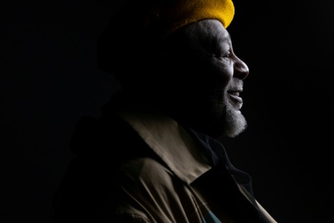 'I paint the way I do music,' says Clinton