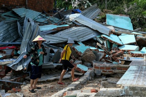 At least five more people were killed as Typhoon Kalmaegi churned across Vietnam