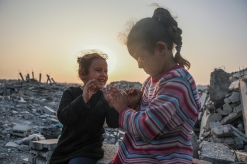 Civilians make up the bulk of the dead and displaced left by both the October 7, 2023 Hamas attack into Israel and the subsequent Israeli war against the Palestinian group inside Gaza