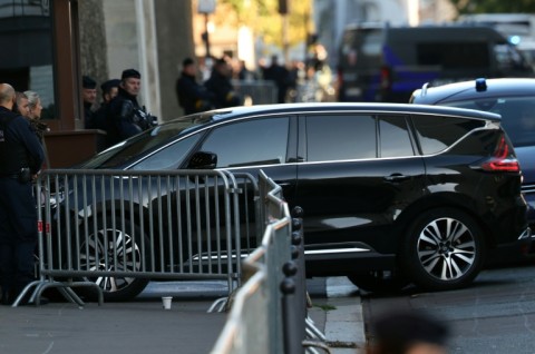 He is being held at La Sante prison in Paris