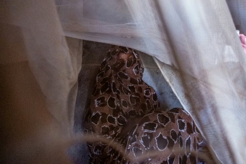 Sudanese refugee Mouna Mahamat Oumour is one of many to have escaped the RSF's onslaught to Chad