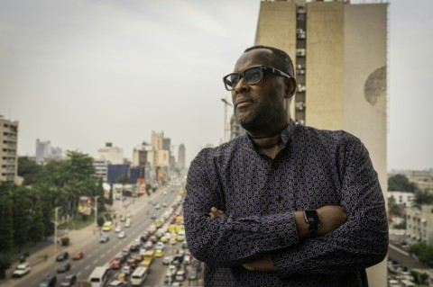 Nzanga Mobutu said he wants the exhibition to tell 'another side' of his father's story