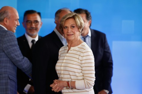 Conservative presidential candidate Evelyn Matthei's family emigrated to Chile in the 19th century