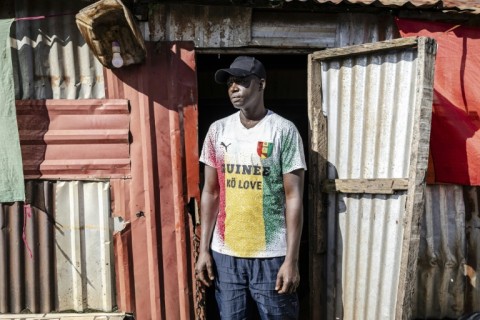 Abdoulrahim Diallo, a young father of two, cannot find work and has lost all hope in his country