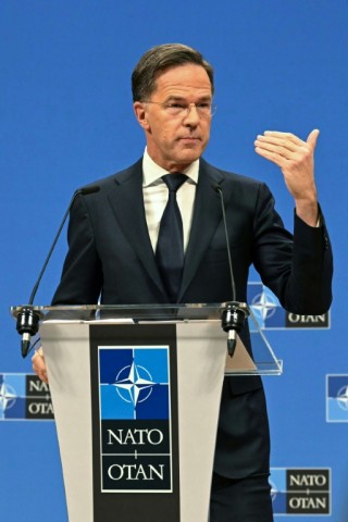 'We have to make sure... that Ukraine is in the strongest possible position' while talks continue said Rutte