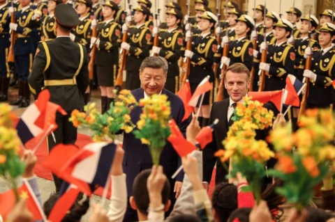 Top of the agenda for Macron and Xi's meeting is the issue of Ukraine and the role Beijing could play in securing a ceasefire