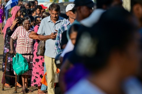 The queue of Sri Lankan men, women and children waiting for medical care was so long some were told to return the next day