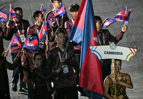 Cambodia withdrew Wednesday from the Southeast Asian Games, hosted by Thailand, with its Olympic committee "citing serious concerns and requests from the families of our athletes to have their relatives return home immediately"