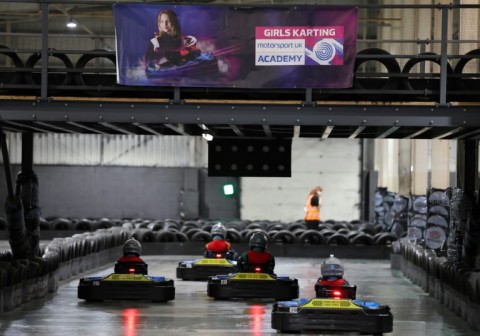Girls are being encouraged into the sport through initiatives such as karting taster sessions
