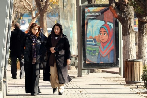 The streets of Tehran were calm early on Wednesday, a change from the usual chaotic and choking traffic