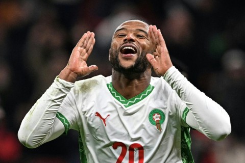 Ayoub El Kaabi has emerged as Morocco's star man so far at the Africa Cup of Nations