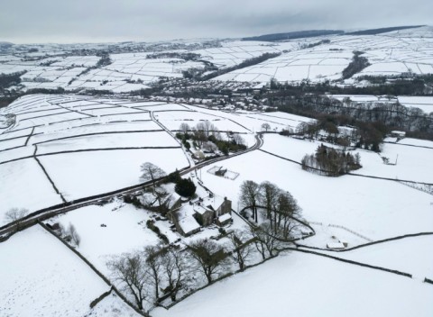 Some 57,000 homes in the UK remained without electricity