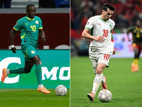 Senegal star Sadio Mane is looking to win a second AFCON title, while Morocco's Brahim Diaz is hoping to claim a winner's medal in his first ever Cup of Nations