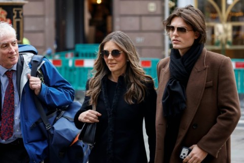 British actress Elizabeth Hurley is one of the other claimants in the case against Associated Newspapers