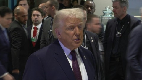 In Davos Thursday, Trump said it would be a 'disgrace' not to get Ukraine-Russia deal done