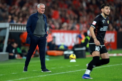 Benfica's Portuguese head coach Jose Mourinho is up against his former side Real Madrid in a big Champions League clash on Wednesday