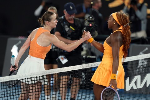 Svitolina hopes Gauff upset brings 'a little light' to Ukraine