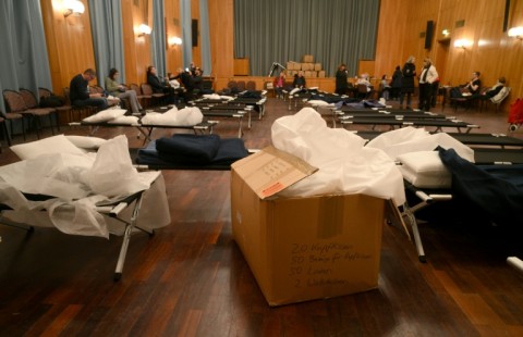 Berlin set up emergency shelters for people affected by the January power outage