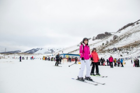 Many Italians experience winter sports in more modest resorts such as Roccaraso
