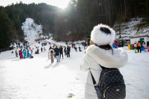 The authorities have imposed limits on the number of buses arriving