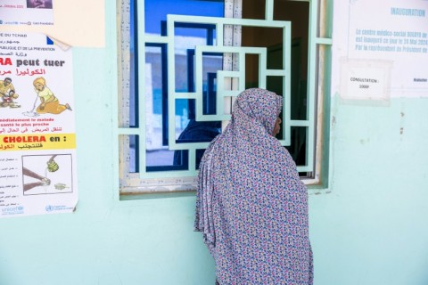 On a hill overlooking a parched river marking the border, the hospital at Tine in eastern Chad is on the front line for receiving wounded Sudanese