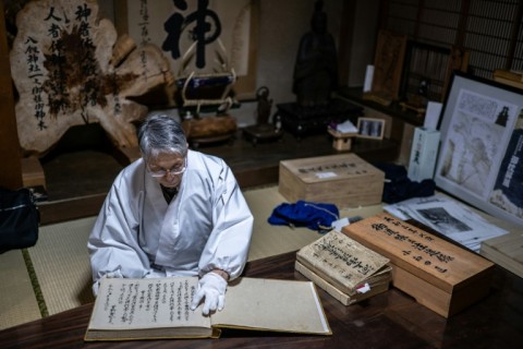 For centuries, the priest of the Yatsurugi Shrine has led an annual watch for the crossing, contributing to a unique record of a changing climate