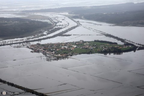 Several rivers in Portugal burst their banks