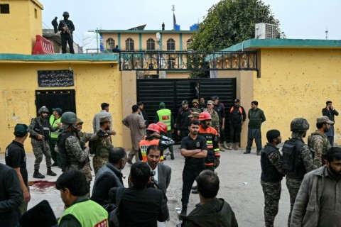 The attack comes as Pakistan's security forces battle intensifying insurgencies in provinces that border Afghanistan