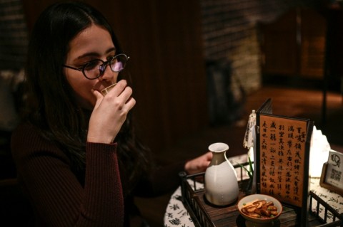 The idea of the bar was born "to let people experience TCM culture through entertainment"