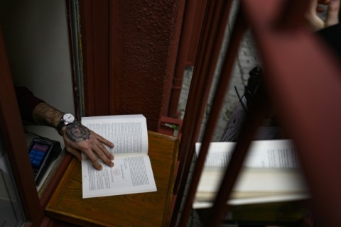 Visitors with a copy of the novel get into the museum for free, thanks to a ticket on page 485 of the Turkish version of the book